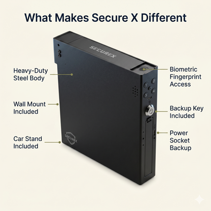 Secure X™ Quick Access Safe