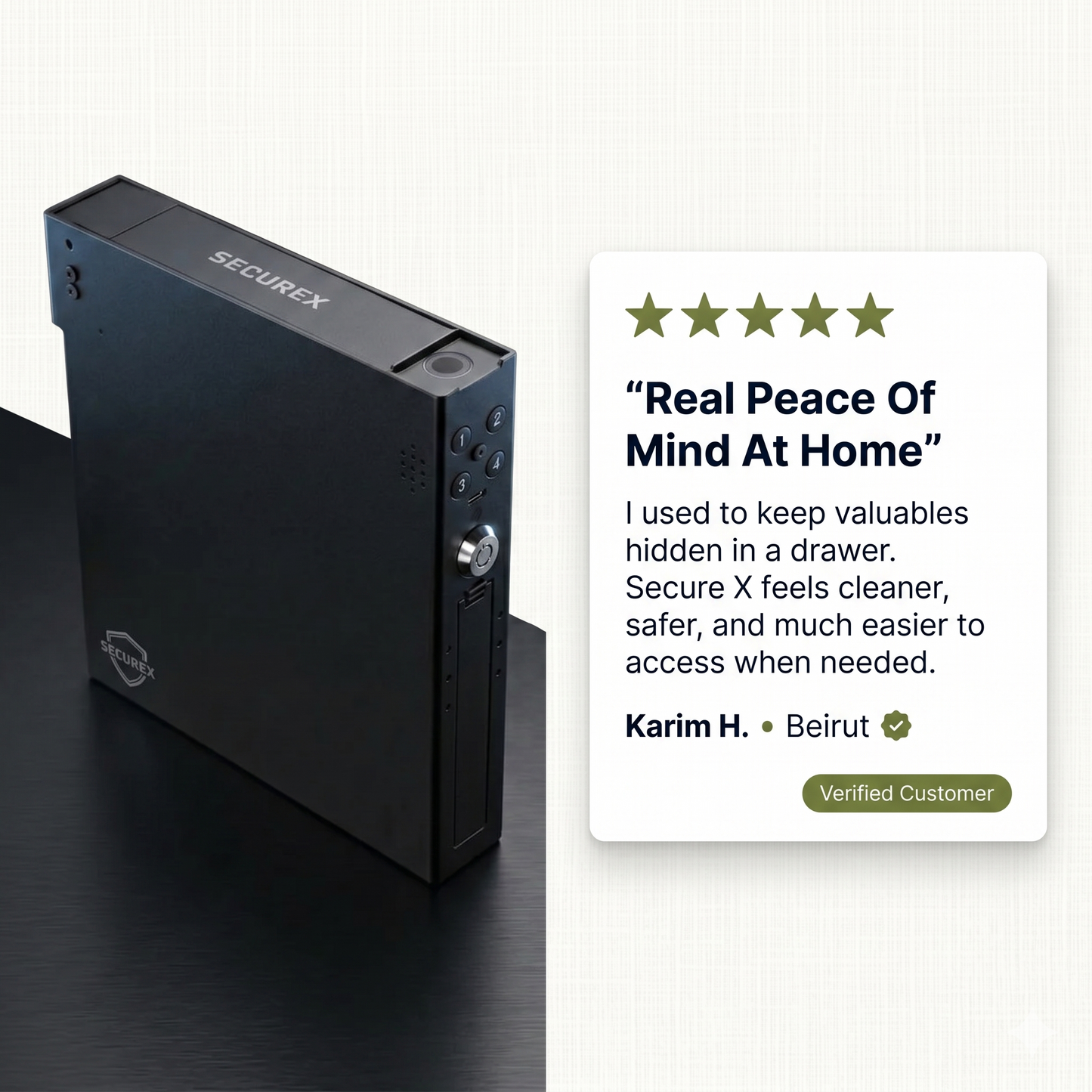 Secure X™ Quick Access Safe