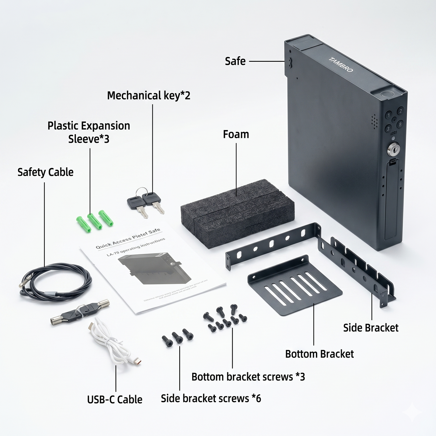 Secure X™ Quick Access Safe