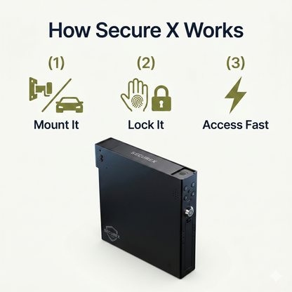 Secure X™ Quick Access Safe